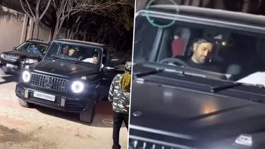 MS Dhoni Spotted Driving Mercedes-Benz G-Class With ‘007’ Number Plate, Video Goes Viral