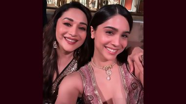 Sharvari's Star-Struck Encounter with Madhuri Dixit: 'I've Tried to Learn Every Hook Step of Her Songs' (View Pic)