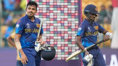 Maheesh Theekshana, Dilshan Madushanka Record Highest 10th-Wicket Partnership for Sri Lanka in NZ vs SL ICC CWC 2023 Match