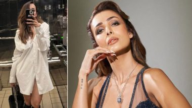 Malaika Arora Slays in Oversized Shirt Paired With Black Knee-High Boots in New Elevator Selfie on Insta!
