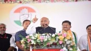 ED, CBI, IT Raids in Chhattisgarh Can&rsquo;t Demoralise Congress Workers, Party Will Win Assembly Elections There and in Madhya Pradesh, Says Mallikarjun Kharge