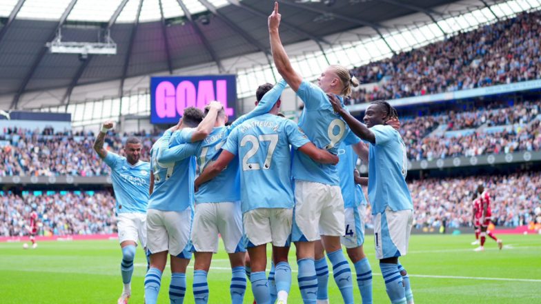 How to Watch Manchester City vs RB Leipzig UEFA Champions League 2023-24 Live Streaming Online: Get Telecast Details of UCL Football Match on TV and Online