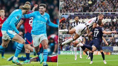 UEFA Champions League 2023-24: Pep Guardiola Walks off Smiling as Manchester City Stays Perfect While PSG, AC Milan Struggle