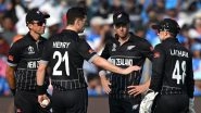 PAK vs NZ CWC 2023: New Zealand, Pakistan Desperate For Victory To Remain Alive in Race for Semifinals