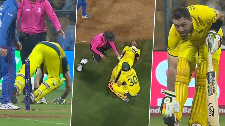 ICC Adds The Undertaker Theme Song to Video Showing Glenn Maxwell Struggling With Cramps And Then Waking Up Like WWE Star During AUS vs AFG CWC 2023 Match