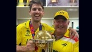 'Like Father, Like Son' World Cup Winners Mitchell Marsh and Dad Geoff Marsh&rsquo;s Pics With ICC CWC Trophies Go Viral