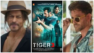 Tiger 3: Shah Rukh Khan and Hrithik Roshan's Cameos in Salman Khan-Katrina Kaif's Film LEAKED on Social Media Ahead of Its India Release! (SPOILER ALERT)