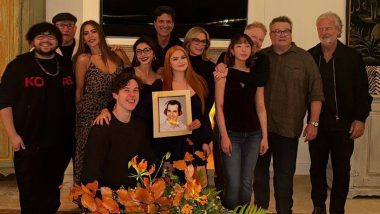 Modern Family Cast Members Sofia Vergara, Julie Bowen, Jesse Tyler, and Others Pose With Ty Burrell's Pic at Their Reunion Party!