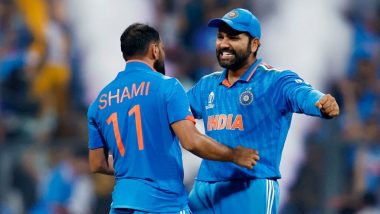 Rohit Sharma, Mohammed Shami Emerge as Key Figures in Power-Play Battle at India vs Australia ICC Cricket World Cup 2023 Summit Clash