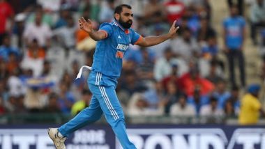 Mohammed Shami Becomes Highest Wicket Taker For India in ICC Cricket World Cups, Achieves Feat With Five-Wicket Haul During IND vs SL CWC 2023 Match