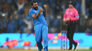 ‘No Better Feeling…’ Mohammed Shami Reacts After His Five-Wicket Haul Helps India Beat Sri Lanka by 302 Runs in ICC Cricket World Cup 2023