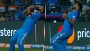 Mohammed Siraj Injures His Throat While Dropping Max O&rsquo;Dowd's Catch During IND vs NED ICC Cricket World Cup 2023 Match (Watch Video)