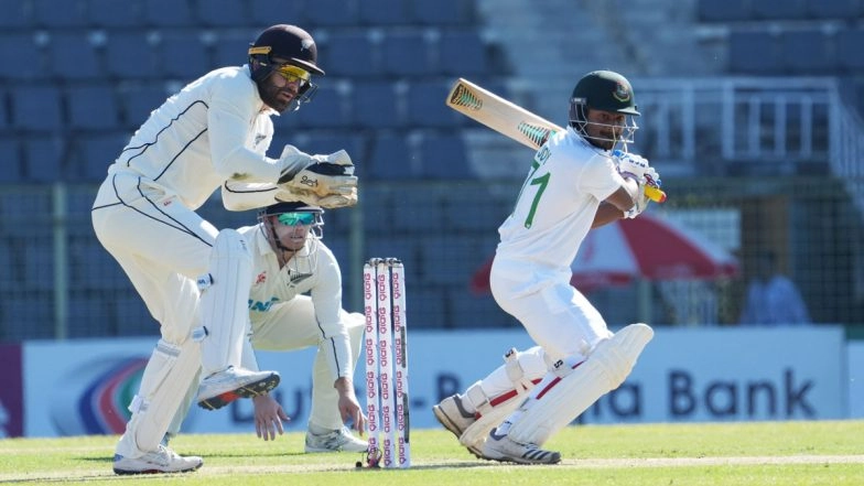 BAN vs NZ 1st Test 2023 Day 1 Stumps Update: Glenn Phillips Takes Four Wickets As Kiwis Reduce Hosts to 310/9 Despite Mahmudul Hasan Joy's Half-Century