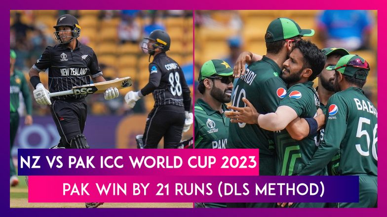 NZ Vs PAK ICC World Cup 2023 Stat Highlights: Pakistan Defeat New ...