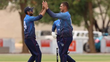 Namibia Qualify For ICC T20 World Cup 2024 With 58-Run Win Over Tanzania in Africa Region Qualifiers
