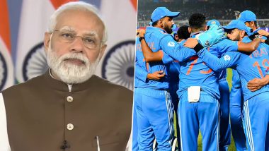 'We Stand With You Today and Always' PM Narendra Modi Sends Message to Team India After Their Heartbreaking Loss Against Australia in ICC Cricket World Cup 2023 Final