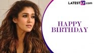 Nayanthara Birthday Special: From &lsquo;Chaleya&rsquo; to &lsquo;Halena&rsquo;, 5 Best Songs Featuring the Lady Superstar (Watch Videos)
