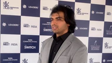 Track and Field Events More Attractive and Marketable, Says Neeraj Chopra in RCB Innovation Lab's Leader's Meet