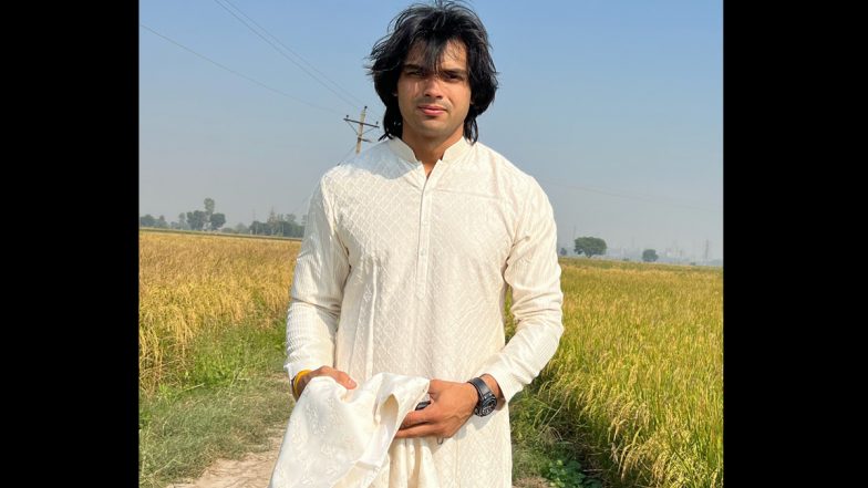 Neeraj Chopra Wishes Haryana Steelers All The Best Ahead of Summit Clash Against Puneri Paltan in the PKL 2023-24 Final in Hyderabad (Watch Video)