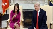 US Presidential Election 2024: Indian-Origin Politician Nikki Haley&rsquo;s Presidential Campaign Gains Momentum, Donald Trump Continues To Be Most Popular Leader in Republican Party
