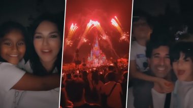 Sunny Leone and Daniel Weber Celebrate Daughter Nisha’s Birthday at Disneyland, Shares Adorable Video Post Wishing Their Baby Girl – WATCH