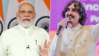 PM Narendra Modi Praises 'Khalasi' Singer Aditya Gadhvi, Says He Is Winning Hearts for His Music