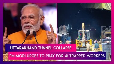 Uttarakhand Tunnel Collapse PM Narendra Modi Urges To Pray For 41 Trapped Workers In Uttarkashi, Says ‘Government Leaving No Stone Unturned’