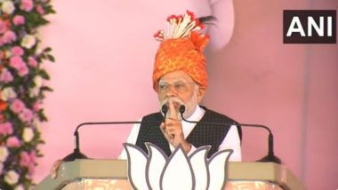 Chhattisgarh Assembly Elections 2023: Naxalites and Terrorists Get Emboldened Whenever Congress Comes to Power, Says PM Narendra Modi (Watch Video)