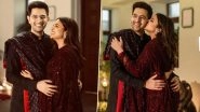 Parineeti Chopra Plants Sweet Kiss on Hubby Raghav Chadha&rsquo;s Cheek As She Shares a Glimpse of Their FIRST Diwali Celebrations (See Post)