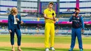 AUS vs AFG ICC Cricket World Cup 2023 Toss Report and Playing XI: Afghanistan Opt To Bat First; Steve Smith Misses Out, Mitchell Marsh, Glenn Maxwell Return