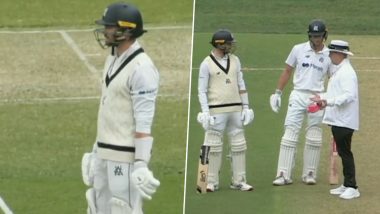 Bizarre! Peter Handscomb Refuses to Walk Despite Edging the Ball, Umpires Force Australian Cricketer to Leave During South Australia vs VIctoria Sheffield Shield 2023 Match (Watch Video)