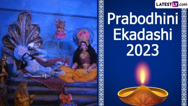 Dev Uthani Ekadashi (Kartiki Ekadashi) 2023 Date in India: When Is Prabodhini Ekadashi Vrat? Know Timings, Shubh Muhurat, Puja Vidhi and Significance of Guruvayur Ekadashi