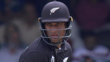 New Zealand’s Rachin Ravindra Makes History With Third ICC Cricket World Cup Century, Goes Past Sachin Tendulkar in NZ vs PAK CWC 2023 Match