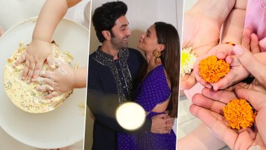 Raha Kapoor Turns 1: From Cake Smash to Holding Marigold Flowers, Alia Bhatt Shares Pics From Her Daughter’s Intimate Birthday Celebration