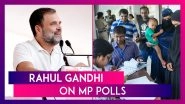 Madhya Pradesh Assembly Elections 2023: Rahul Gandhi Says Congress Will Win More Than 150 Seats in State