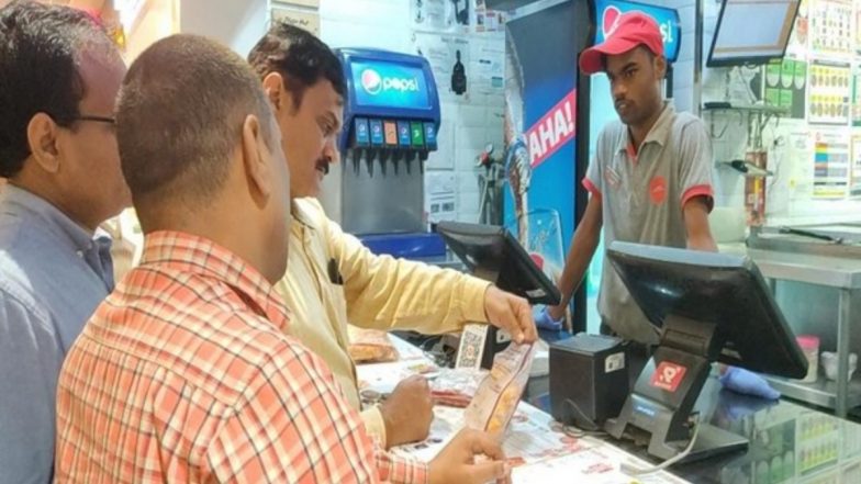 Halal Ban In UP: Gorakhpur Malls Raided After State Ban on Halal-Certified Food Items (Watch Video)