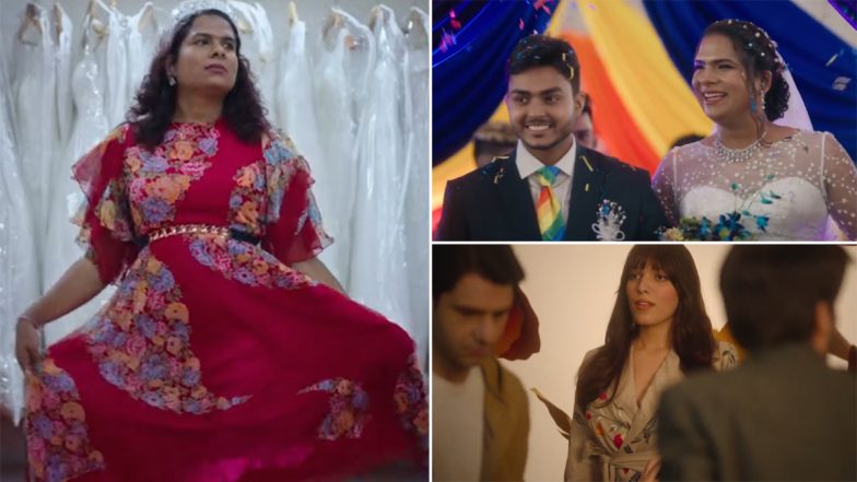 Rainbow Rishta Trailer: Trinetra Haldar, Aishwarya Ayushmaan, and Daniella Mendonca Star in Amazon Prime's Unscripted LGBTQIA+ Love Story Series (Watch Video)