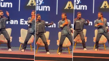 Animal: Ranbir Kapoor Reveals His Back Hurts When He Grooves To 'Badtameez Dil' at Audio Launch; Actor Says 'Meri Peeth Toot Jaati Hai' (Watch Video)