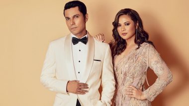 Randeep Hooda and Lin Laishram Look Stunning in White Suit and Nude Embellished Dress Respectively; See Photos of the Soon-To-Be Husband and Wife Here!