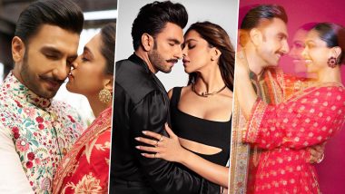 Deepika Padukone-Ranveer Singh 5th Wedding Anniversary: Dive Into the Couple’s Most Heartfelt Moments in This Special Celebration Edition! (View Pics)