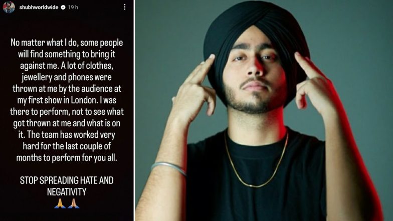 Rapper Shubh Breaks Silence On Criticism on Allegedly Wearing Shirt Celebrating Indira Gandhi's Assassination at Concert, 'No Matter What I Do, People Will Find Something To Bring It Against Me'