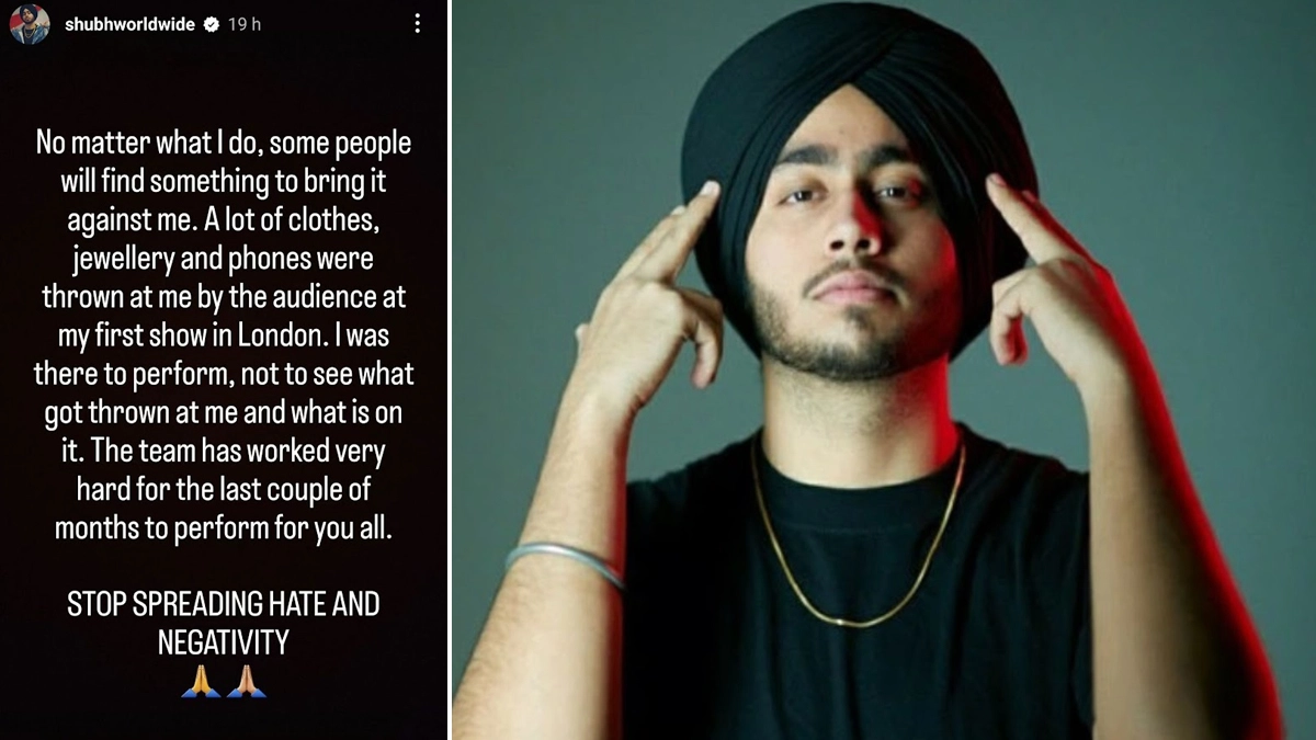 Rapper Shubh Breaks Silence On Criticism on Allegedly Wearing Shirt ...