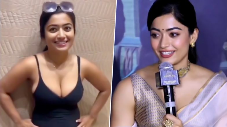 Rashmika Mandanna Responds to Her Viral Deepfake Video at Animal Pre-Release Event; Actress Says 'We’ve Normalised' Such Scandals (Watch Video)