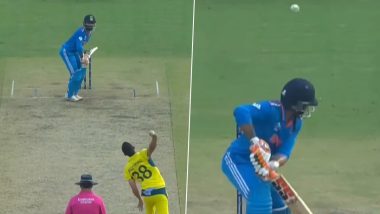 Ravindra Jadeja Wicket Video: Watch Josh Hazlewood Dismiss Indian All-Rounder During IND vs AUS ICC Cricket World Cup 2023 Final