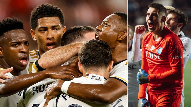 Real Madrid vs Napoli UEFA Champions League 2023–24 Live Streaming Online & Match Time in India: How to Watch UCL Match Live Telecast on TV & Football Score Updates in IST?