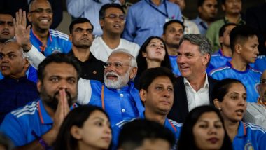 'A Pleasure To Join Narendra Modi': Australian Deputy PM Richard Marles Shares Heartwarming Photo With Indian Prime Minister From ICC Cricket World Cup 2023 Final Match (See Pic)