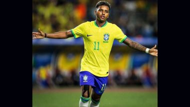 Brazil Forward Rodrygo Denounces Racist Abuse on Social Media After Match Against Argentina in FIFA World Cup 2026 CONMEBOL Qualifiers