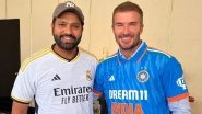 Rohit Sharma Opens Up on Meeting David Beckham, Talks About Iconic Footballer&rsquo;s Cricket Connection Ahead of IND vs AUS ICC Cricket World Cup 2023 Final