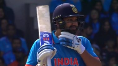 IND vs NED ICC Cricket World Cup 2023: Rohit Sharma Breaks AB De Villiers’ Record for Most ODI Sixes in a Calendar Year