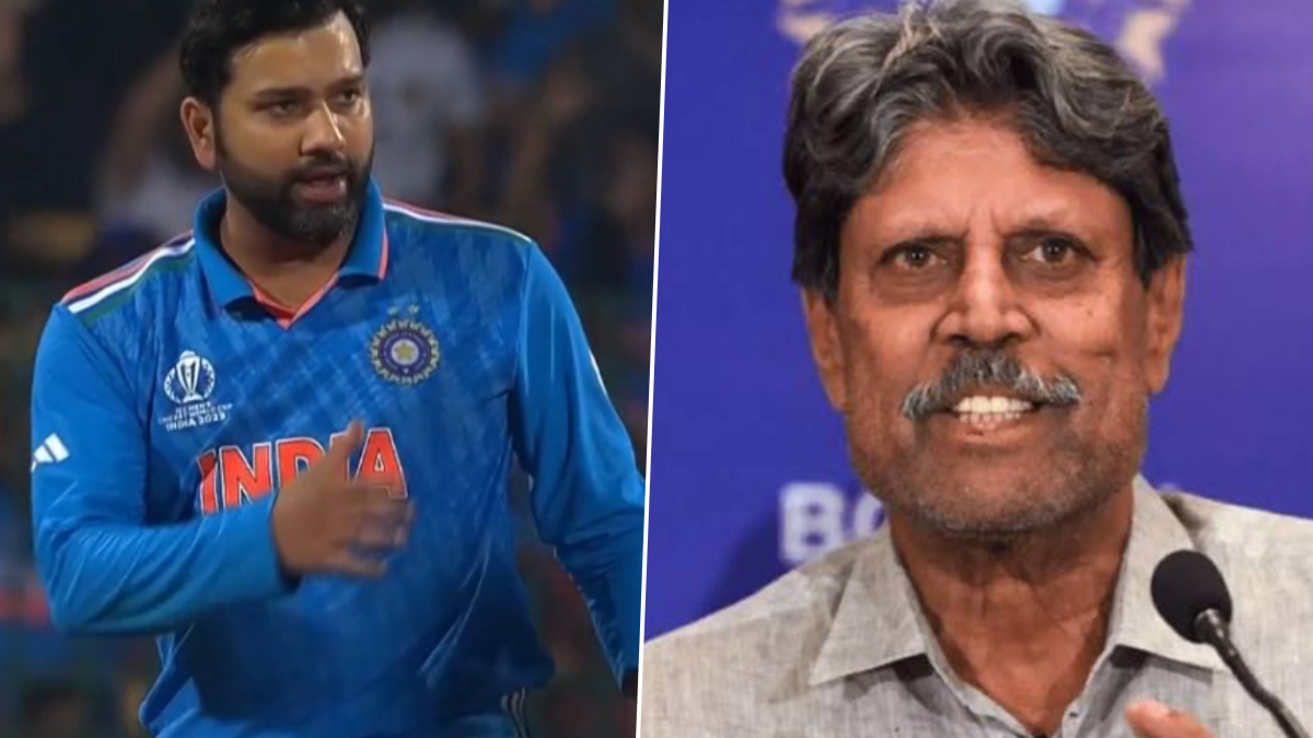 Agency News Kapil Dev Pens Special Message For Rohit Sharma After